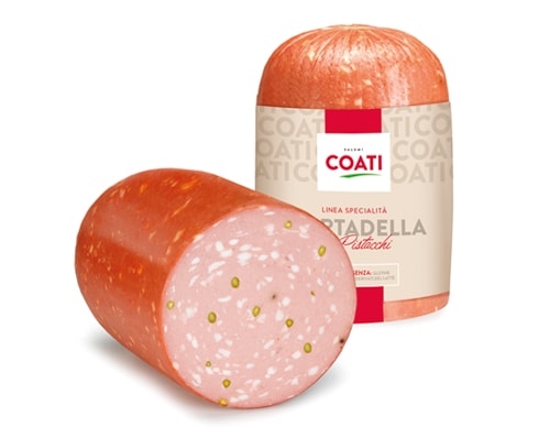 mortadella con pistacchi