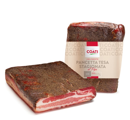 PANCETTA TESA STAGIONATA PEPE