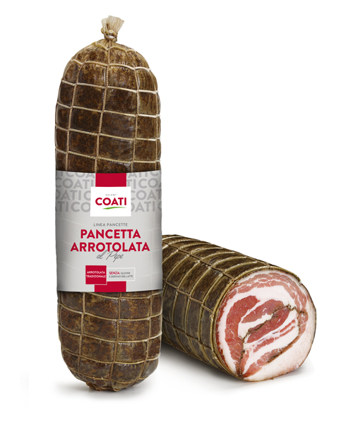 pancetta arrotolata pepe