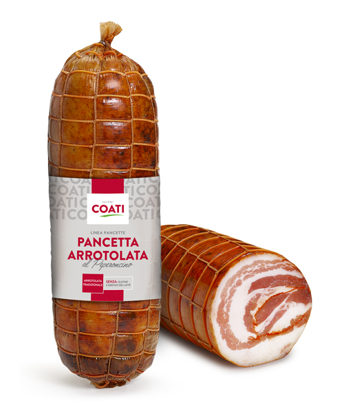 pancetta arrotolata al peperoncino